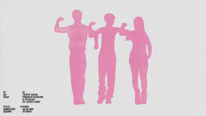 Rush (feat. PinkPantheress & Hyunjin of Stray Kids) (Visualiser)