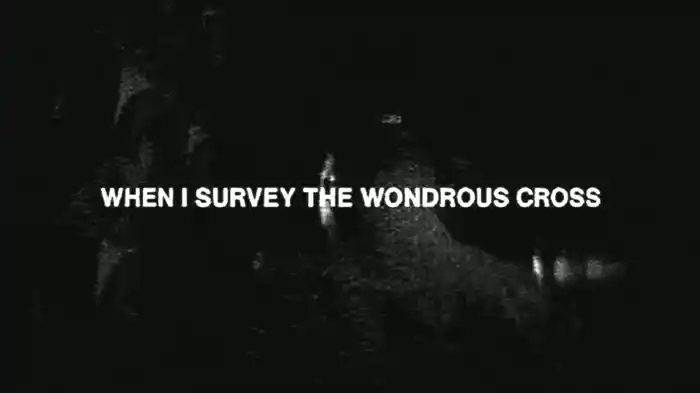 Wondrous Cross (When I Survey) (Lyric Video)