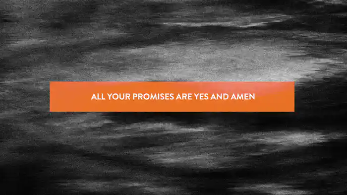 Yes And Amen (Live/Lyric Video)