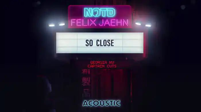 So Close (Audio / Acoustic)