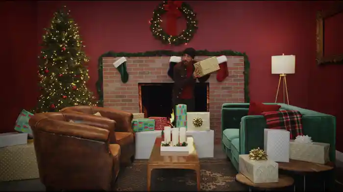 White Christmas (Yule Log)