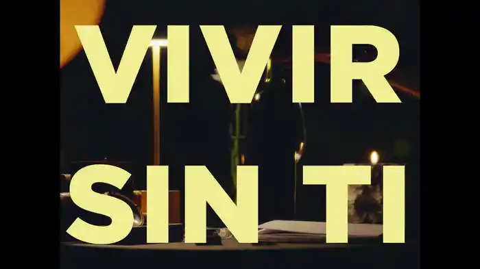 Vivir Sin Ti (Lyric Video)
