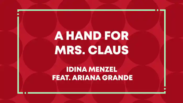 A Hand For Mrs. Claus (Lyric Video)
