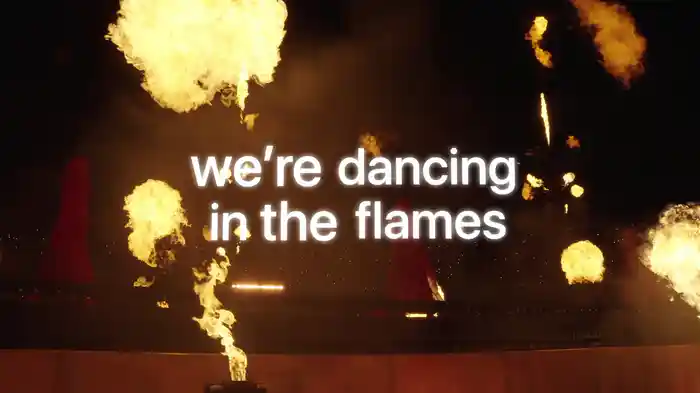 Dancing In The Flames (Lyric Video)