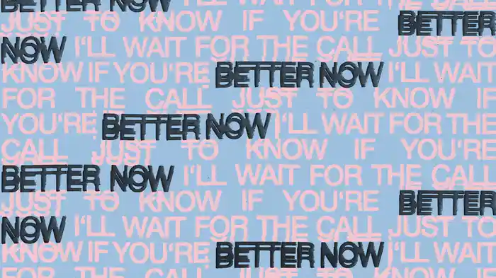 Better Now (Official Audio)