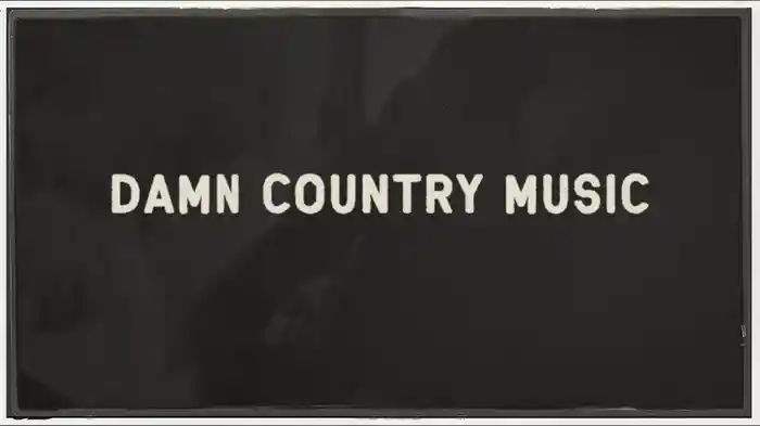 Damn Country Music (Lyric Video)