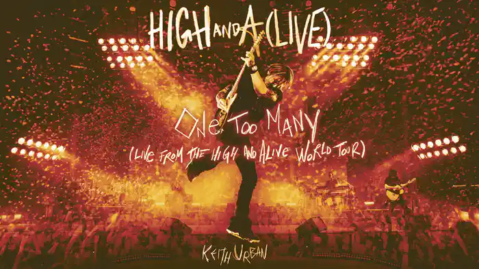 One Too Many (Live from the HIGH AND ALIVE WORLD TOUR / Audio)