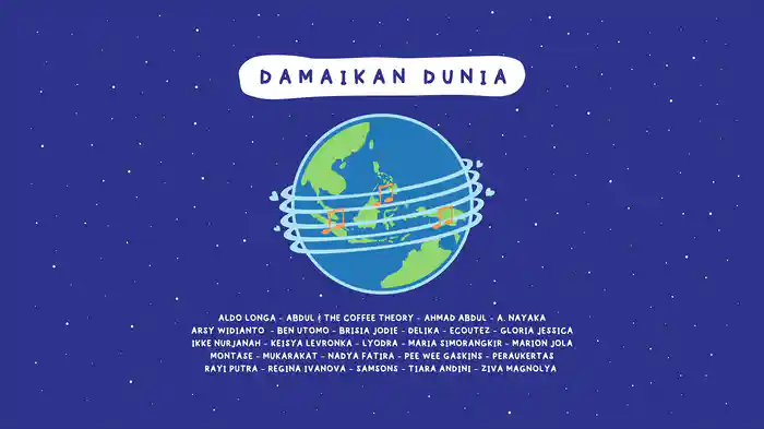 Damaikan Dunia (Lyric Video)