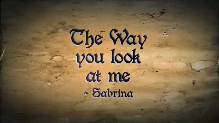 The Way You Look At Me (Lyric Video)