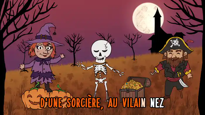 La nuit d'Halloween (Lyric Video)