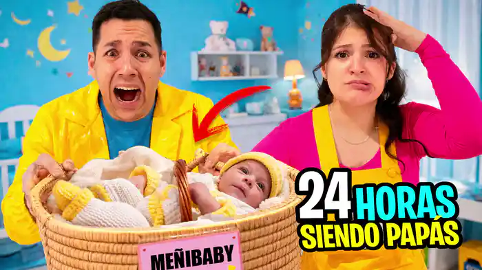 24 Horas siendo papás del Meñibaby