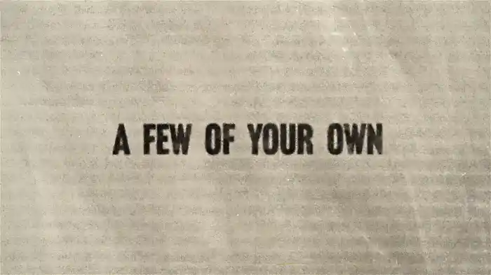 A Few Of Your Own (Lyric Video)