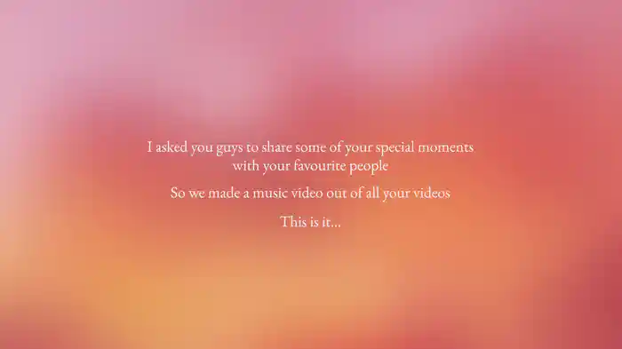 In A Perfect World (Fan Music Video)