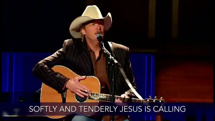 Softly And Tenderly (Lyric Video / Live)