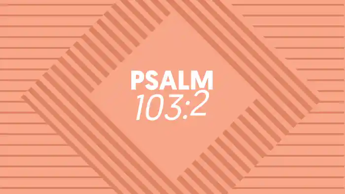 Psalm 103:2 (Lyric Video)