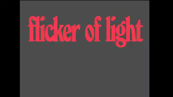 Flicker of Light (Lyric Video)