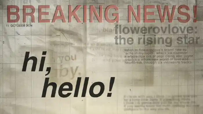 breaking news (Bahasa Indonesia Lyric Video)