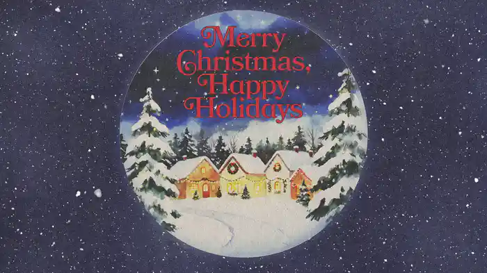 Merry Christmas, Happy Holidays (Visualizer)