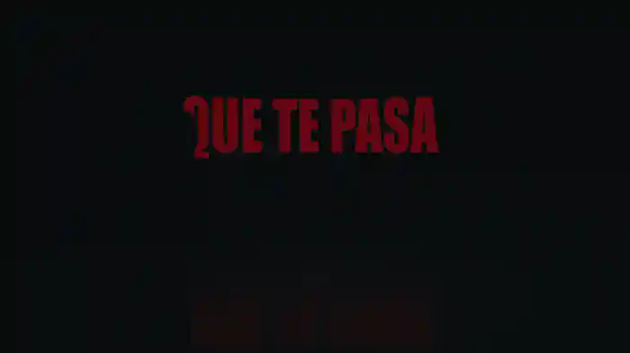 QUE TE PASA ? (Lyric Video)