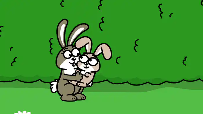 Wo ist der kleine Hase?