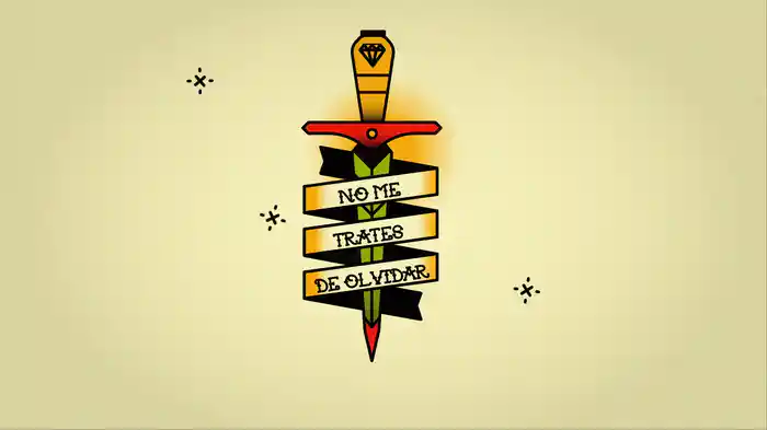 No Me Trates De Olvidar (Lyric Video)