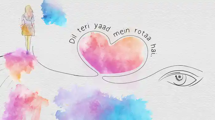 Teri Yaad (Lyric Video)