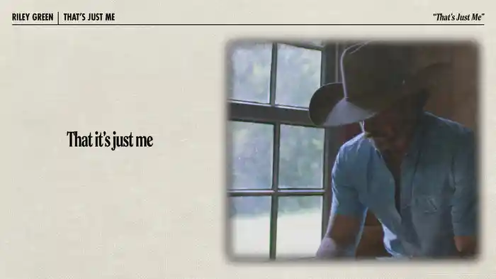 That's Just Me (Lyric Video)