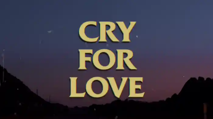 Cry For Love (Audio)