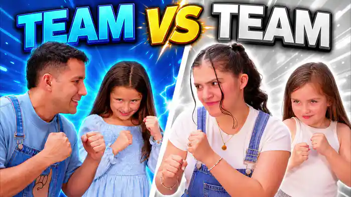 Team vs Team Juegos divertidos en casa