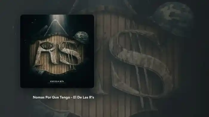 Nomas Por Que Tengo (LETRA)