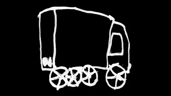 Papa fuhr immer einen großen LKW (Visualizer)