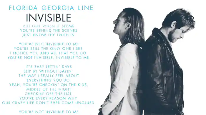 Invisible (Lyric Video)