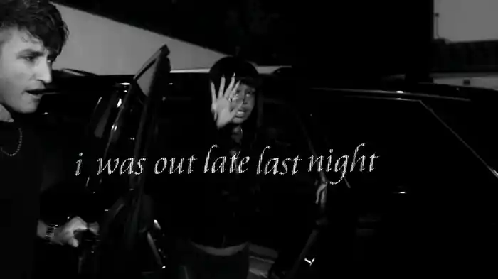 OUT LATE. (Lyric Video)