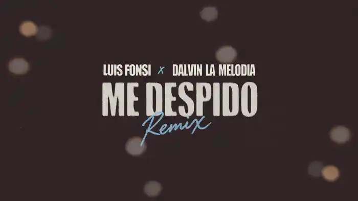 Me Despido (Remix/ Lyric Video)
