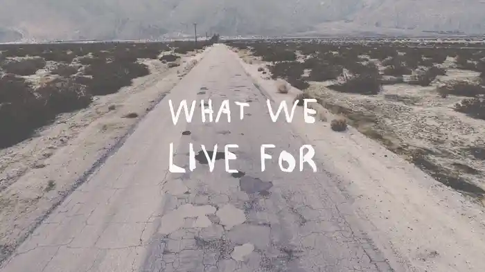 What We Live For (Lyric Video)