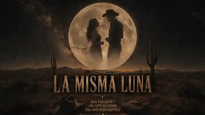 La Misma Luna (LETRA)