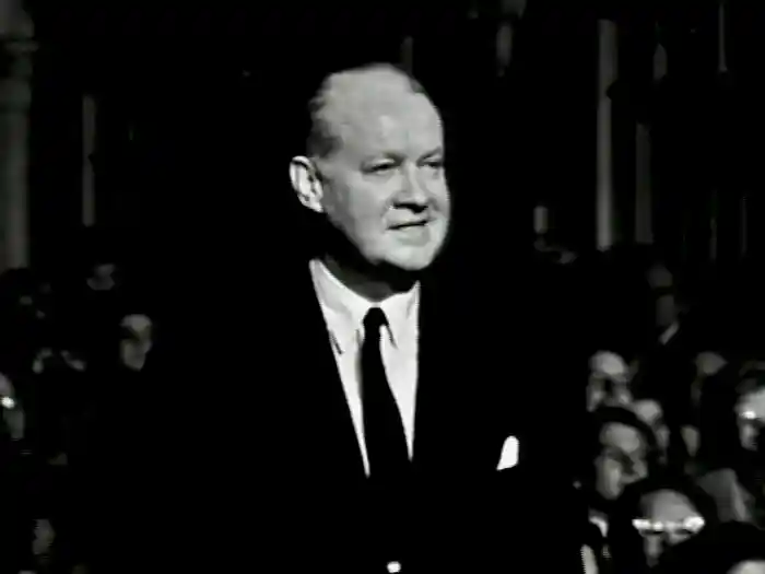 Ed Reviews Newsreel Of American Journalists In Vietnam For Last Interview Of President Ngo Dinh Diem (Live On The Ed Sullivan Show, November 10, 1963)