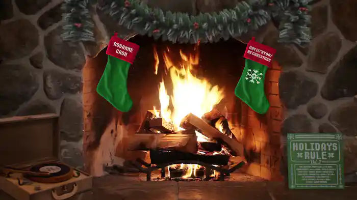 May Ev’ry Day Be Christmas (Yule Log Audio)