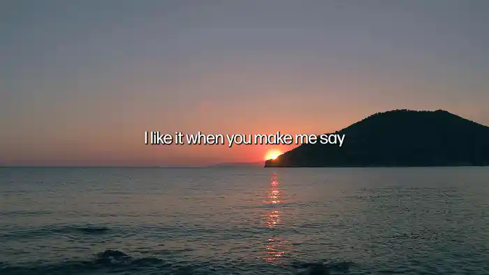 Makin' Me Say (Lyric Video)