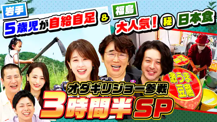 「日本縦断!秘境人探し…山道3km元気に歩く(秘)97歳」3時間半SP