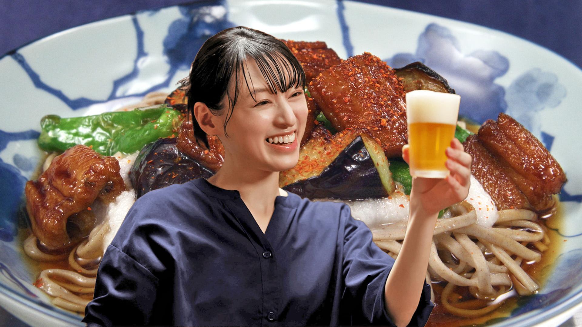 「穴子とろろ蕎麦」
