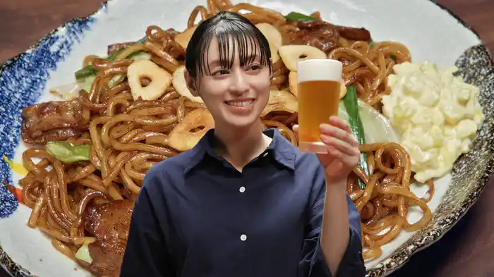 第１０話 「イカわたバターとにんにく焼きそば」