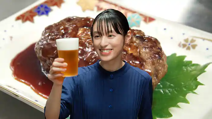 「椎茸ハンバーグとガリバタなめこ」