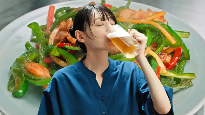 「せせり青椒肉絲」