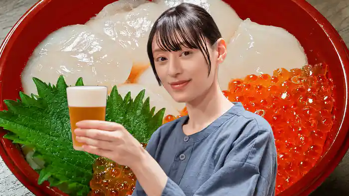 「海鮮丼」