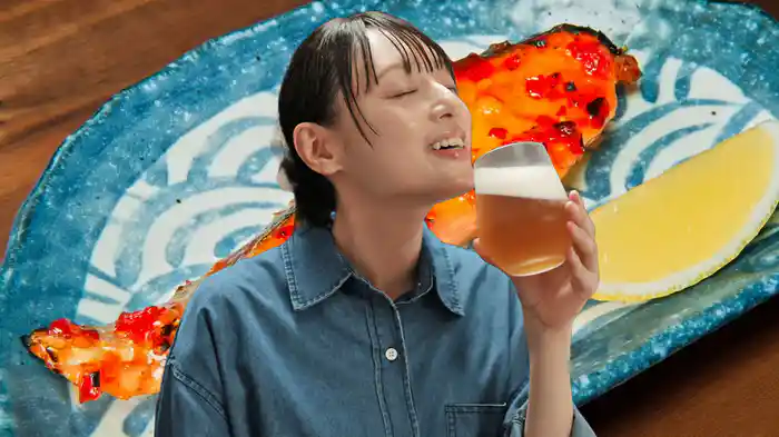 「鮭のスイートチリソース焼き」