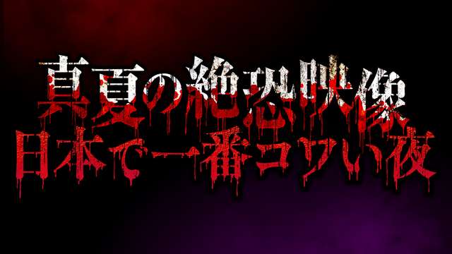 真夏の絶恐映像　日本で一番コワい夜
