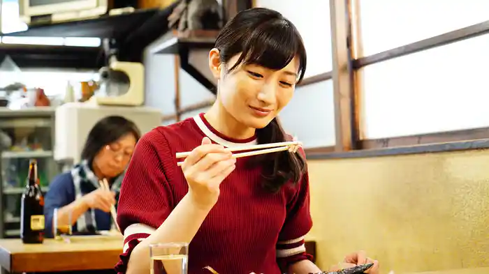 昔ながらの定食屋で一杯