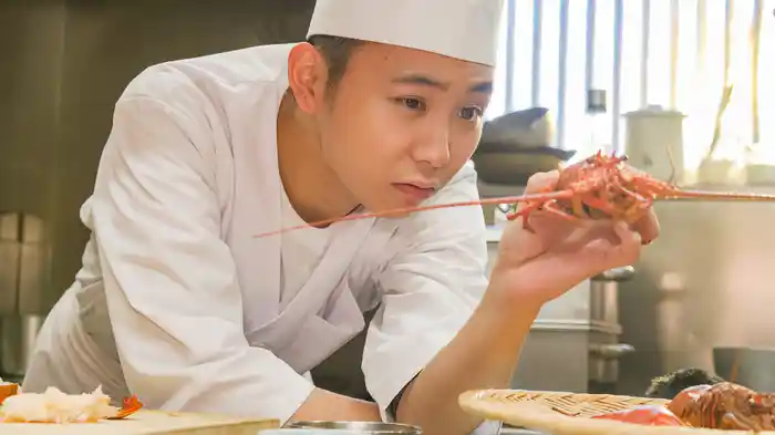 極上！伊勢海老握り