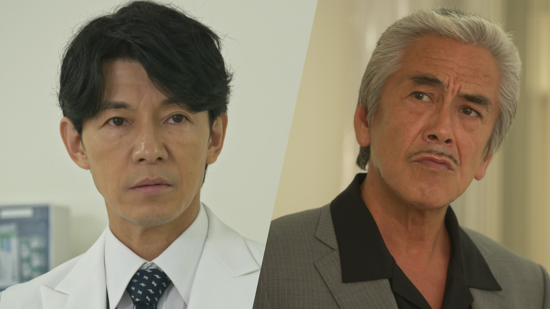 「医者×刑事 ミステリー▼連続殺人の謎と銃撃犯の秘密」